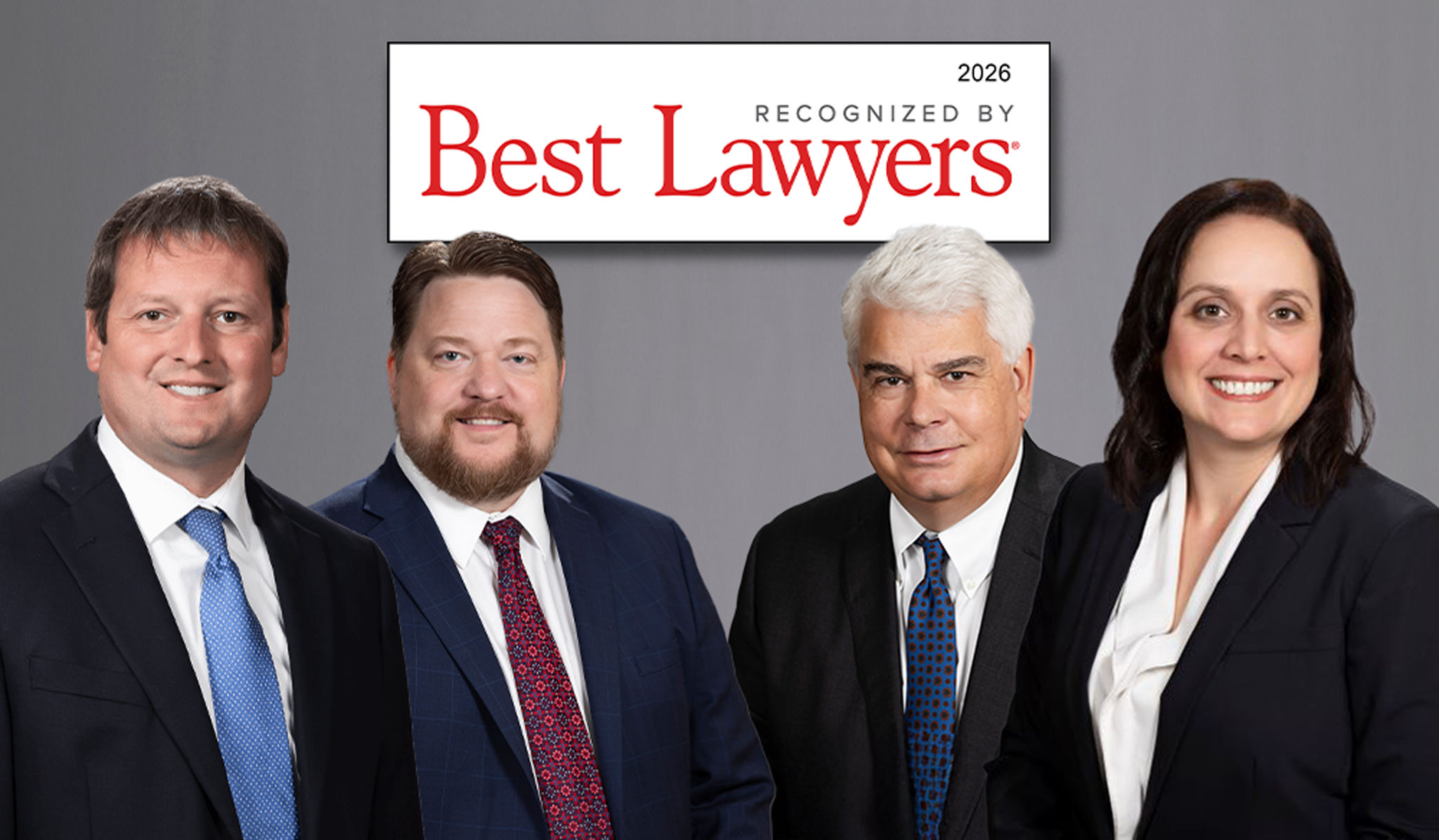 The Best Lawyers in America® 2026 Includes Four Partners